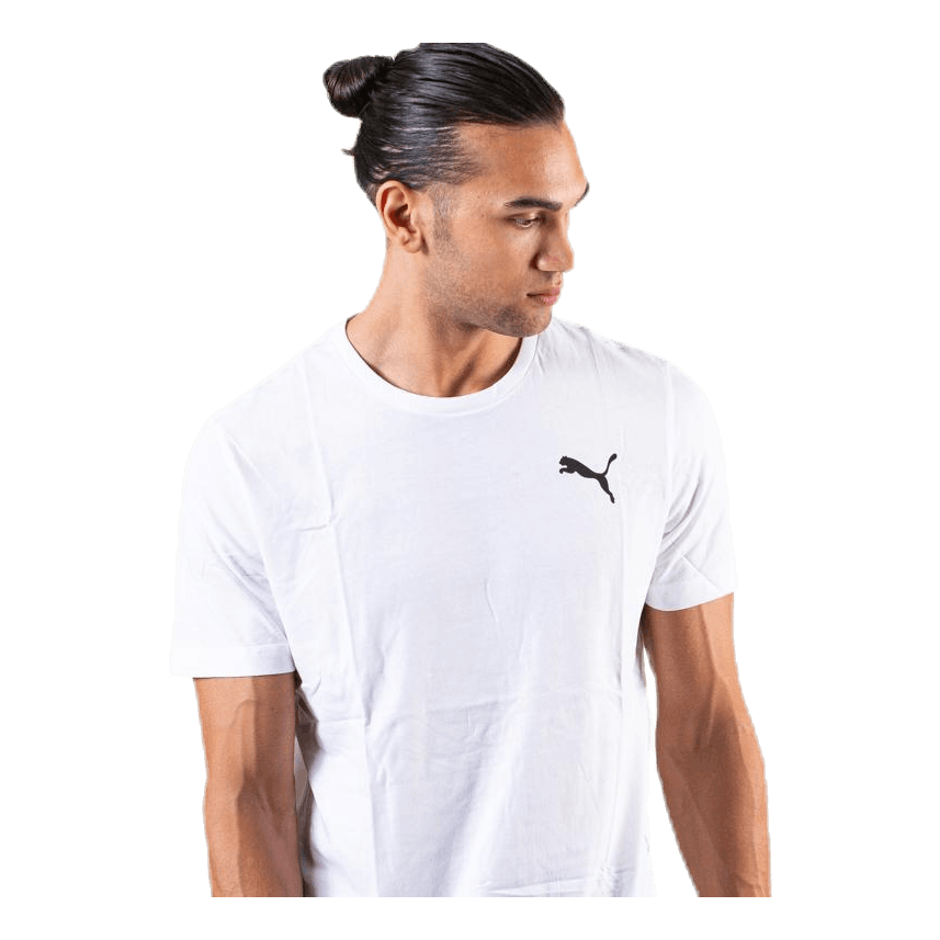 Essential Small Logo Tee White