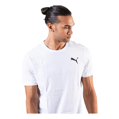 Essential Small Logo Tee White