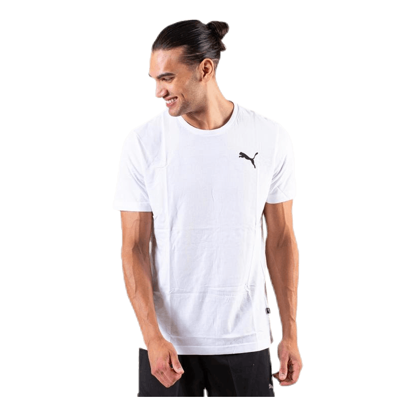 Essential Small Logo Tee White