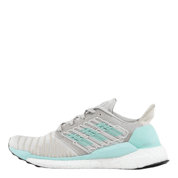 Solar Boost Shoes Raw White / Clear Mint / Active Purple