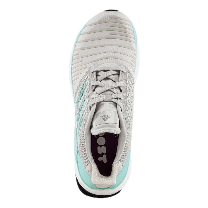 Solar Boost Shoes Raw White / Clear Mint / Active Purple