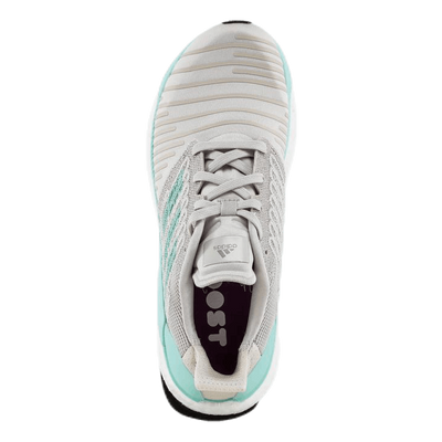 Solar Boost Shoes Raw White / Clear Mint / Active Purple