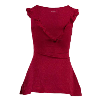 G Ribbon Dress Red