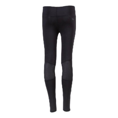 Girls Colour Block Tights Black