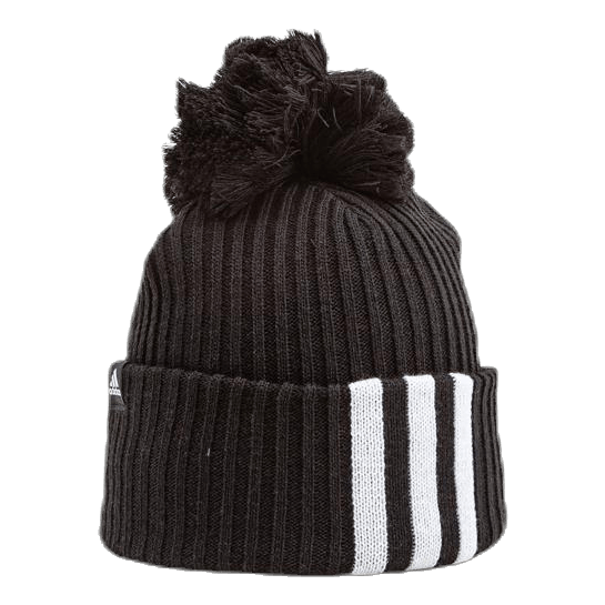 Fat Brim Beanie Black