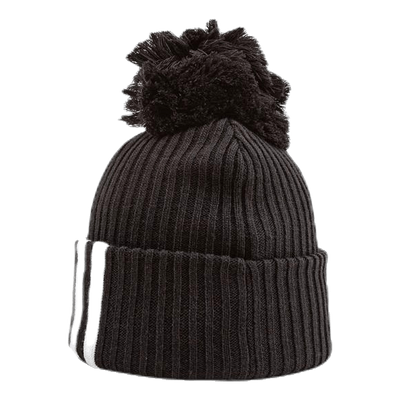 Fat Brim Beanie Black