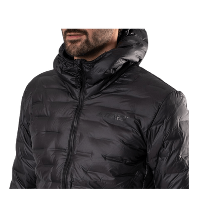 Terrex Lite Down Hooded Jacket Black