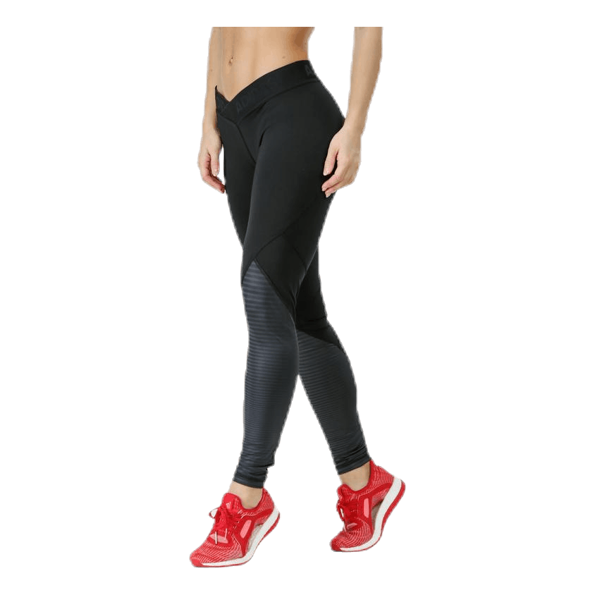 Alphaskin Sport Graphic Long Tights Black