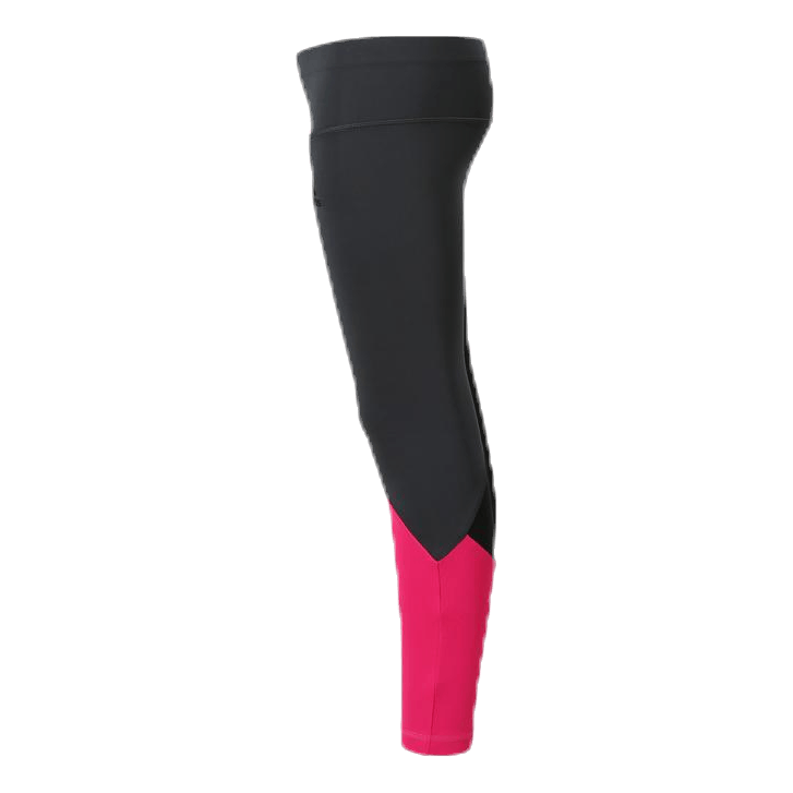 Girls Colour Block Tights Pink/Black