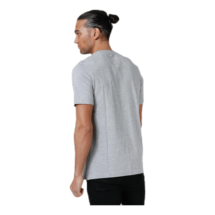 Essentials Linear T-Shirt Medium Grey Heather / Black