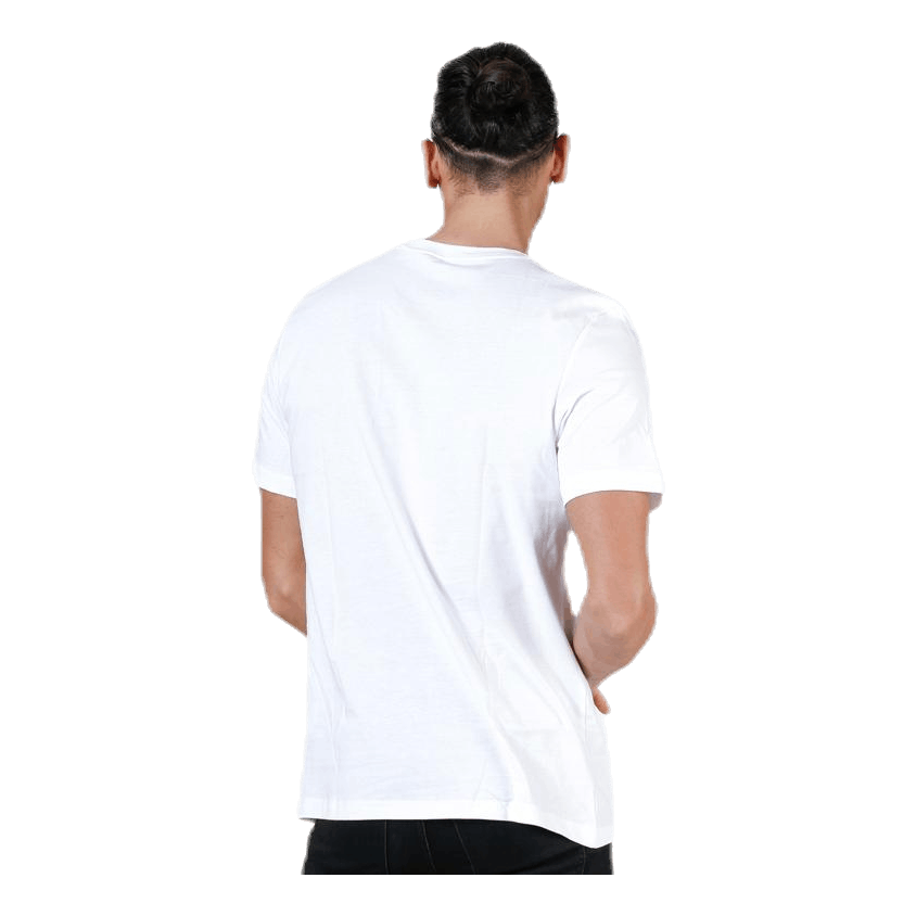 Essential Linear Tee White/Black