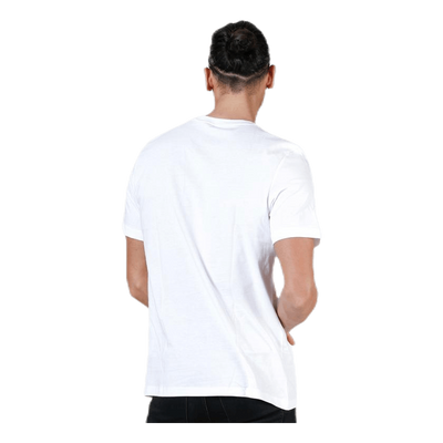 Essential Linear Tee White/Black