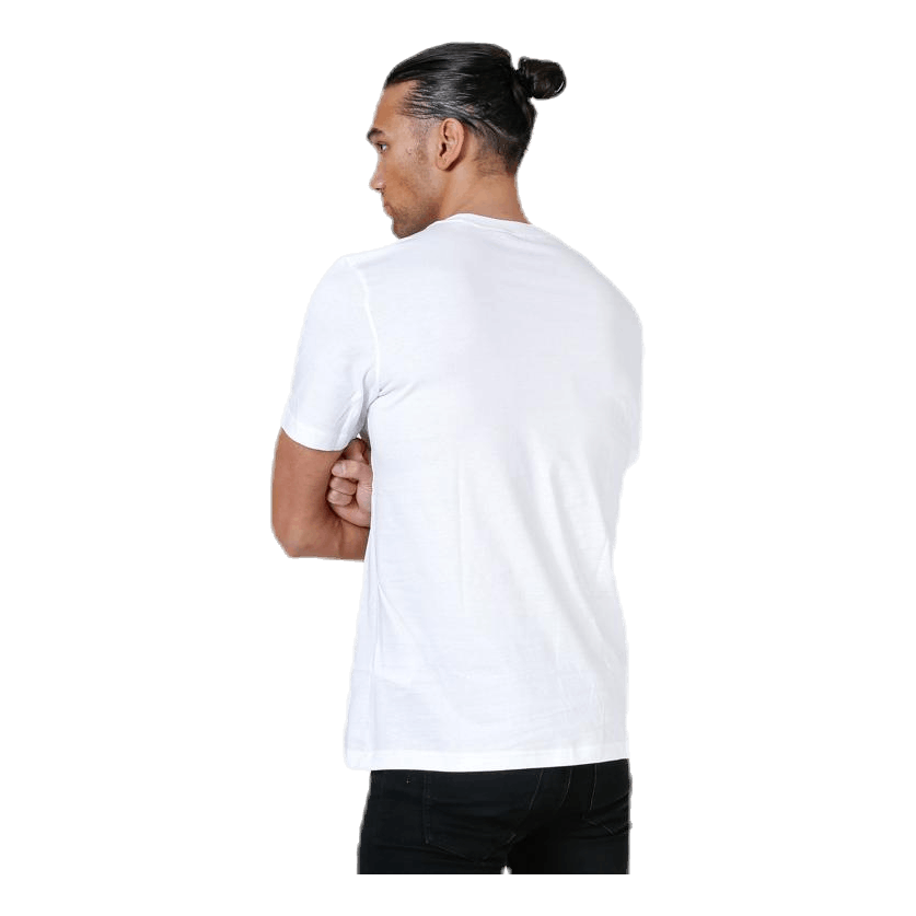 Essential Linear Tee White/Black