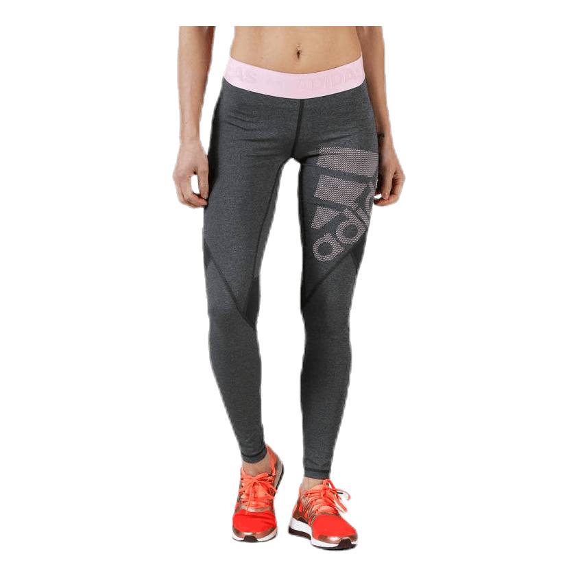 Alphaskin Sport Graphic Long Tights Pink/Grey