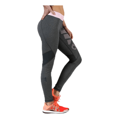 Alphaskin Sport Graphic Long Tights Pink/Grey