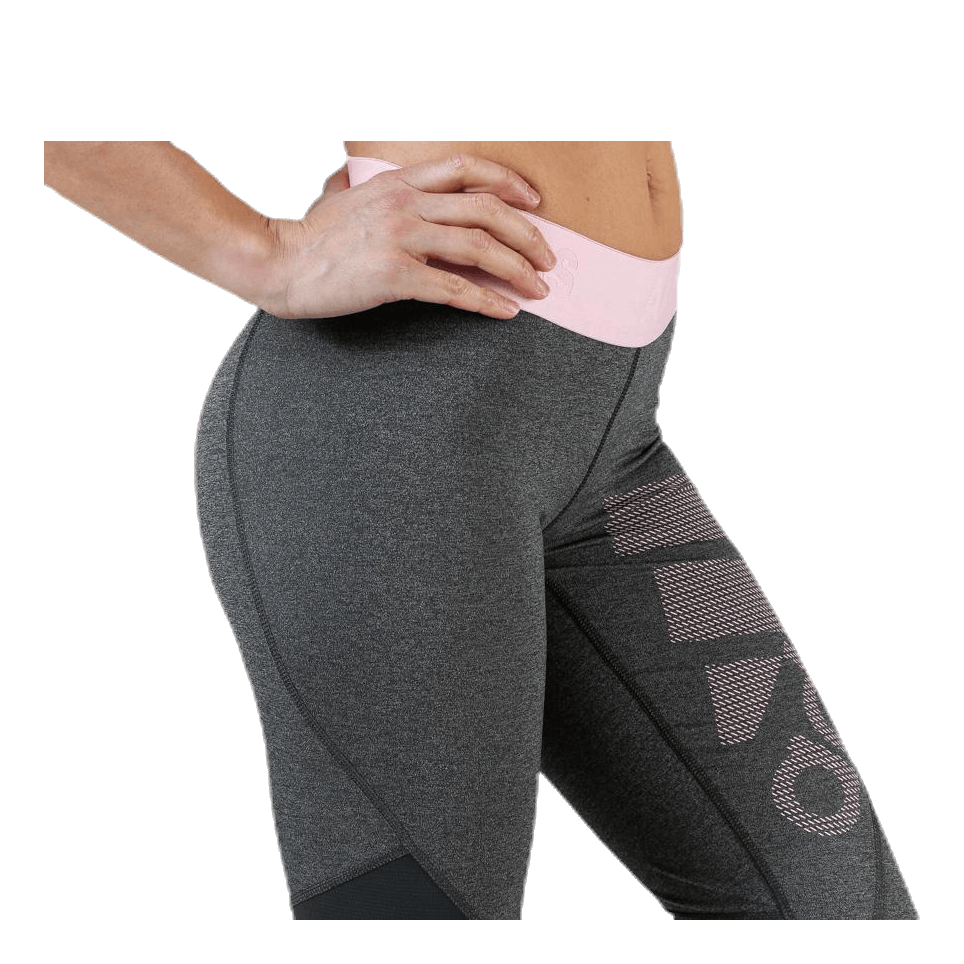 Alphaskin Sport Graphic Long Tights Pink/Grey