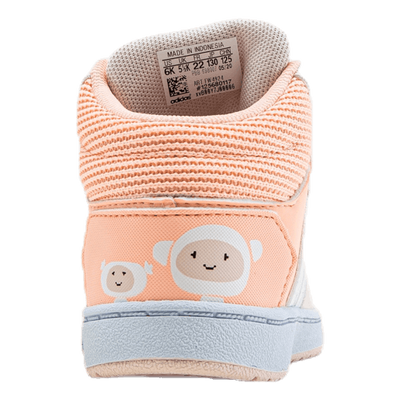 Hoops Mid 2.0 Toddler Pink