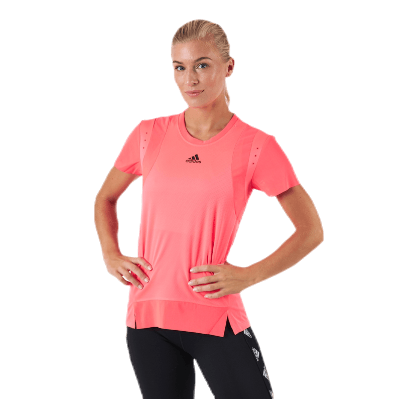 Training Heat Ready Tee Pink/Red