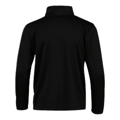 Boys 1/4 Zip Black