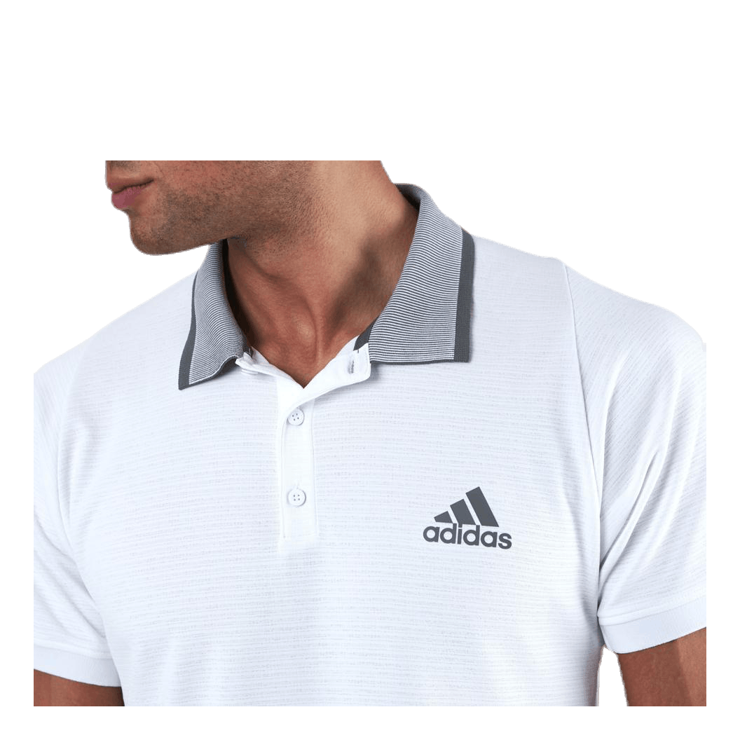 Freelift Polo Aeroready White/Grey