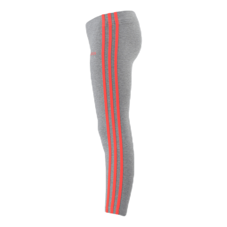 Essential 3 Stripe Tights Youth Pink/Grey