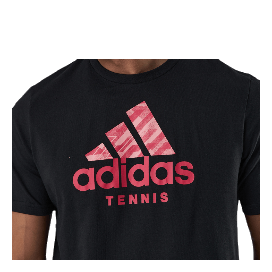 Short Sleeve Tee Tennis Black