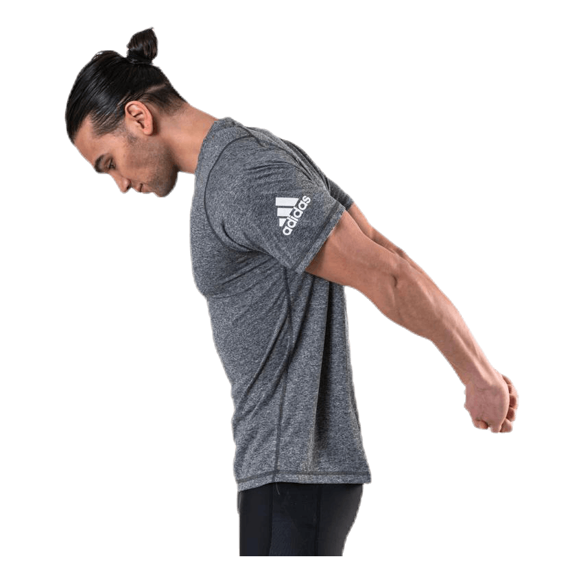 Freelift_Sport Ultimate Heather Tee Black Melange