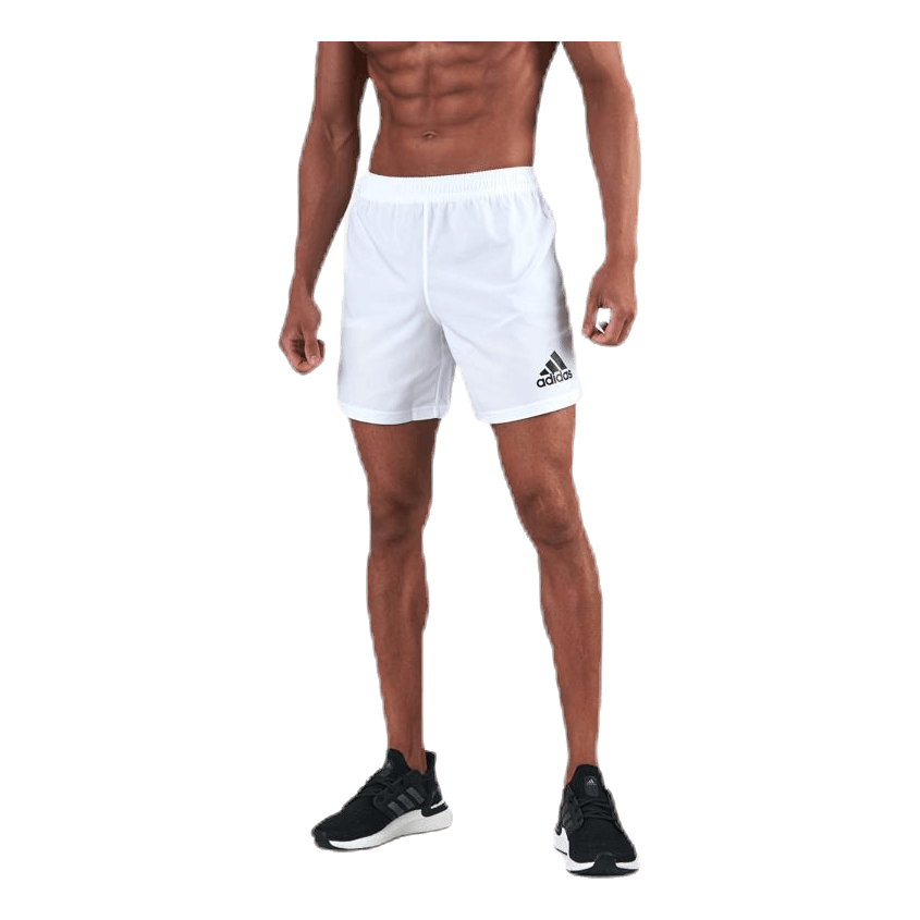 3 Stripe Short White/Black