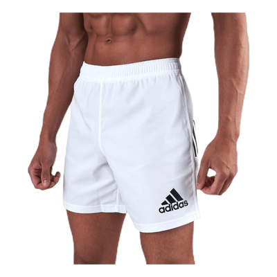 3 Stripe Short White/Black