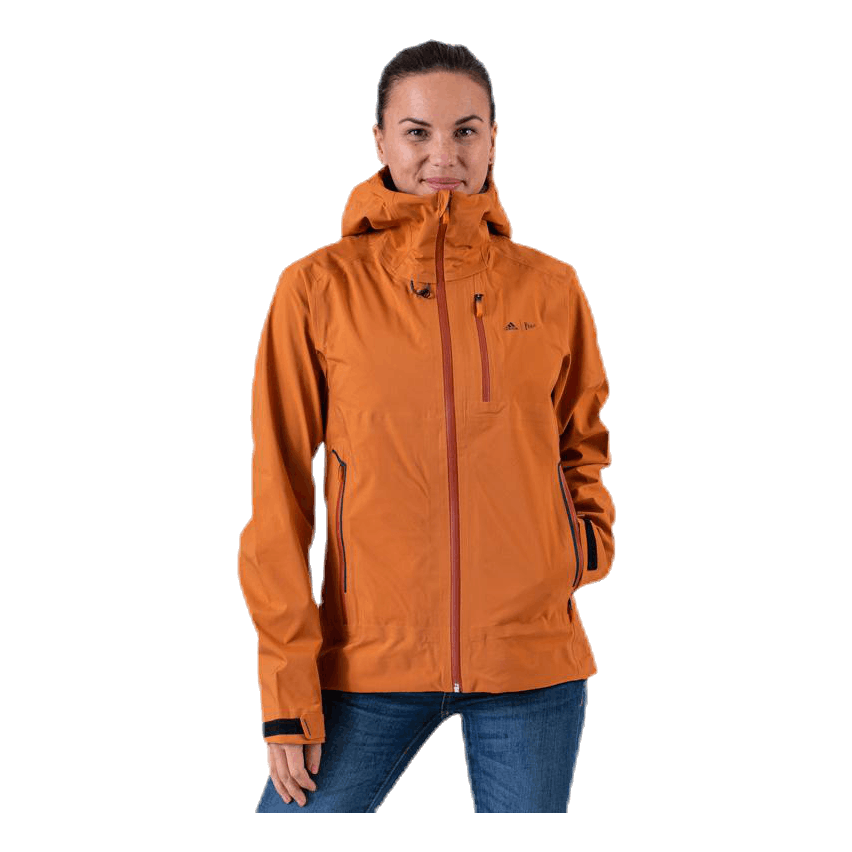 Parley Three-Layer Jacket Orange