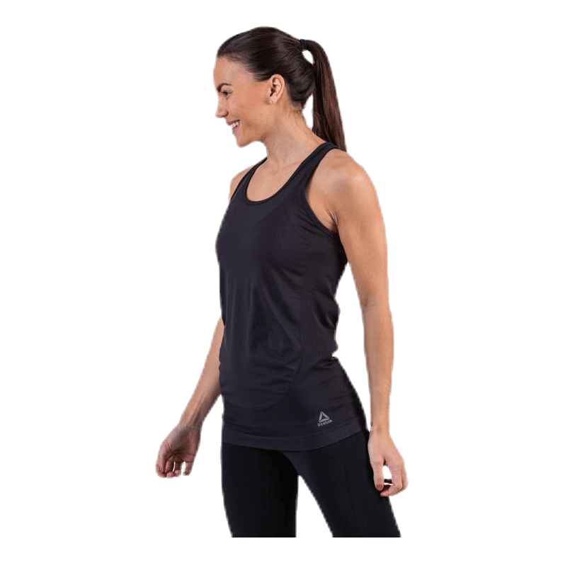 Seamless Maternity Tank Black