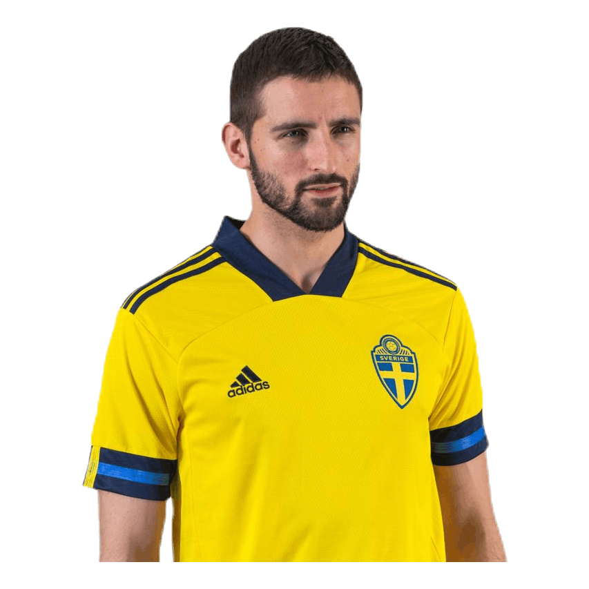 20/21 Sweden Home Jersey Yellow / Night Indigo