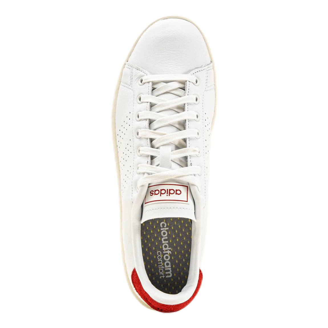 Advantage Shoes Cloud White / Cloud White / Scarlet