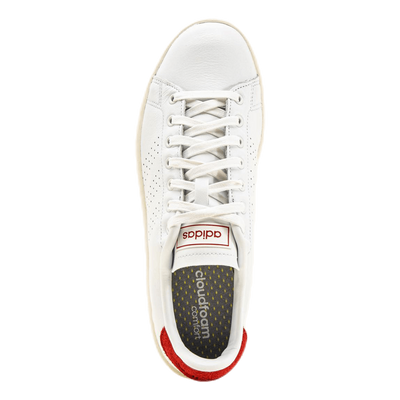 Advantage Shoes Cloud White / Cloud White / Scarlet