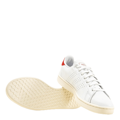 Advantage Shoes Cloud White / Cloud White / Scarlet