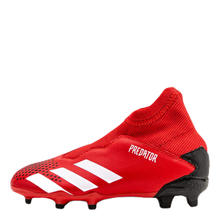 Predator 20.3 LL FG Junior White Red adidas Runforest