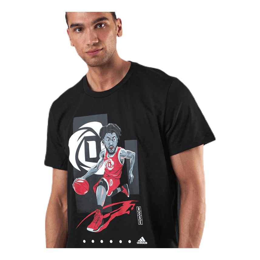 Rose GU Tee Black