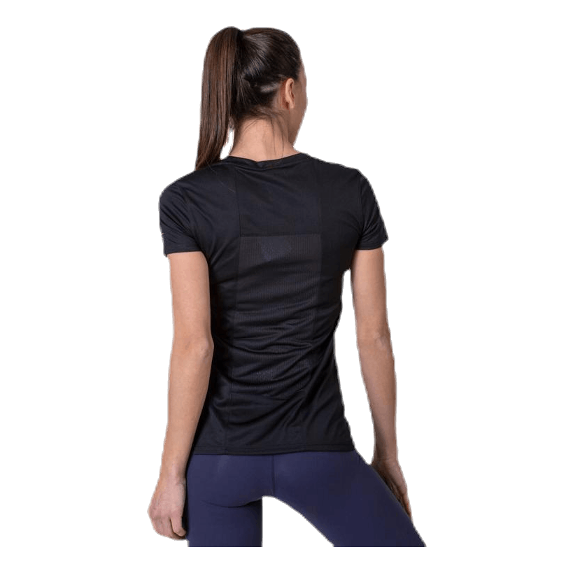 Running Essential Graphic Tee Black