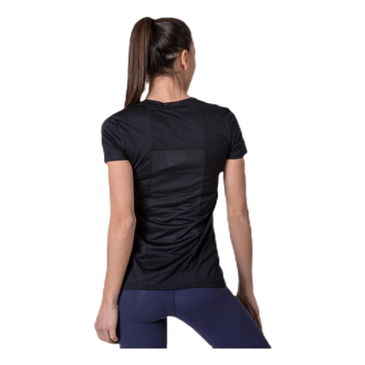 Running Essential Graphic Tee Black