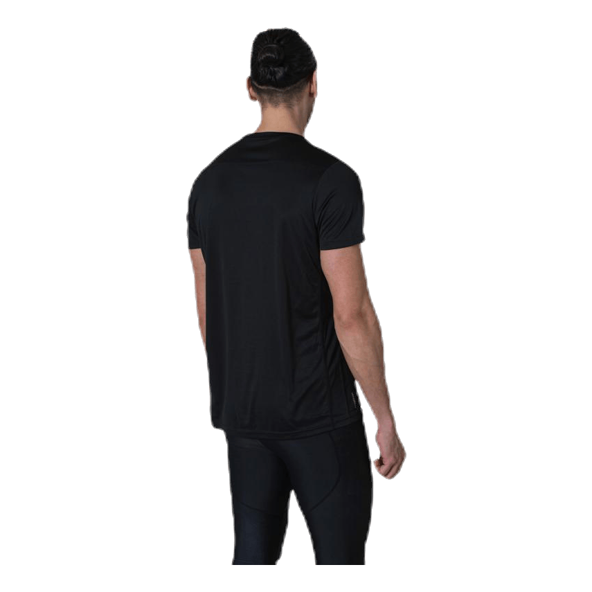 Adidas Run It Tee Pb 3 Stripes Men Black