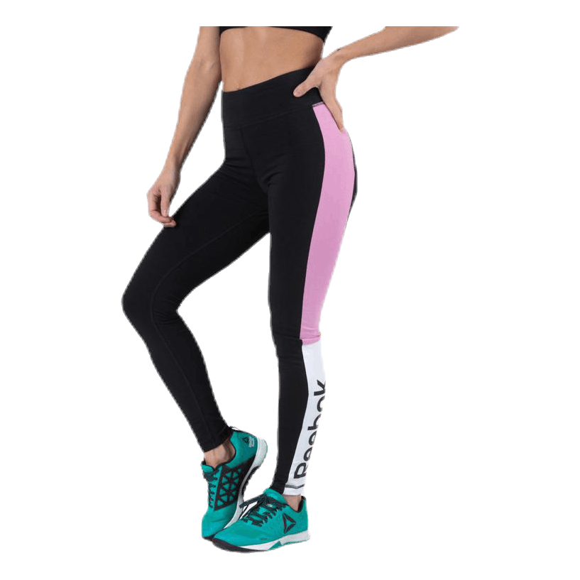 Te Linear Logo Legging Blue/Pink