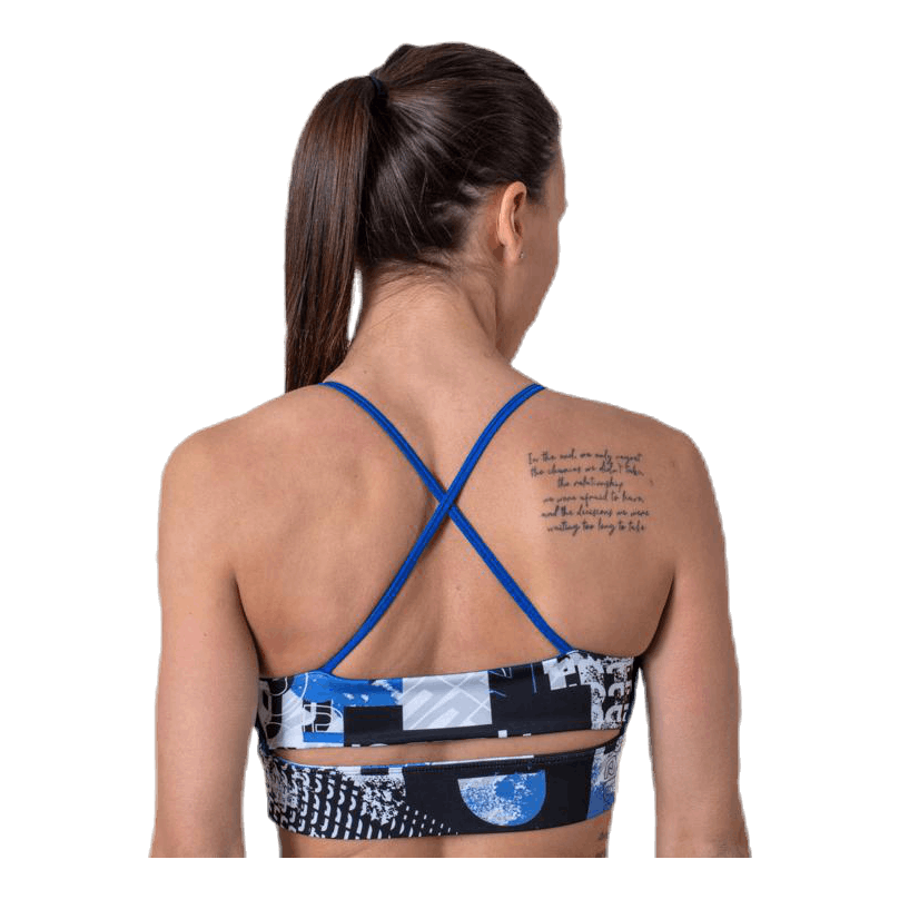 Wor Myt Aop Bra Blue/Black