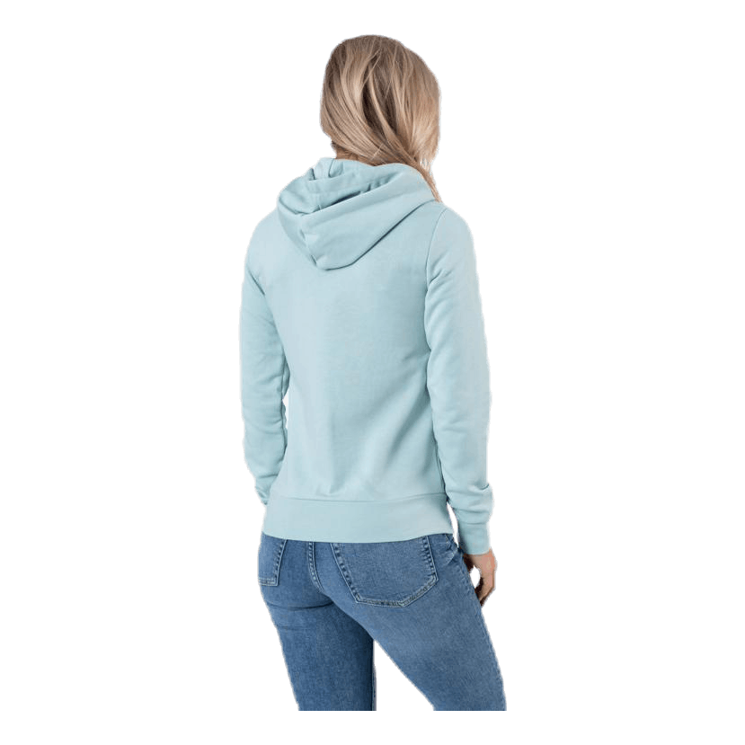 Linear Full Zip Hood Blue