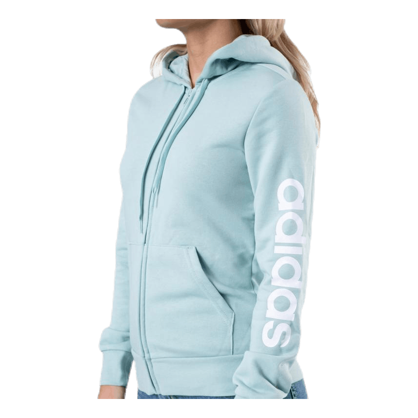 Linear Full Zip Hood Blue