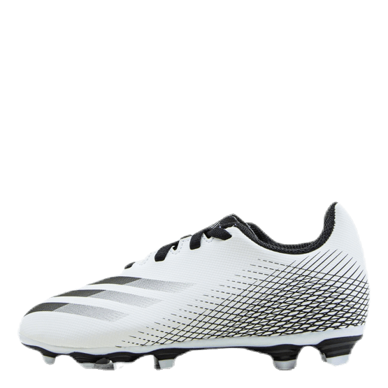 X Ghosted.4 Flexible Ground Boots Cloud White / Core Black / Silver Metallic