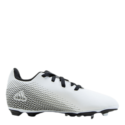 X Ghosted.4 Flexible Ground Boots Cloud White / Core Black / Silver Metallic