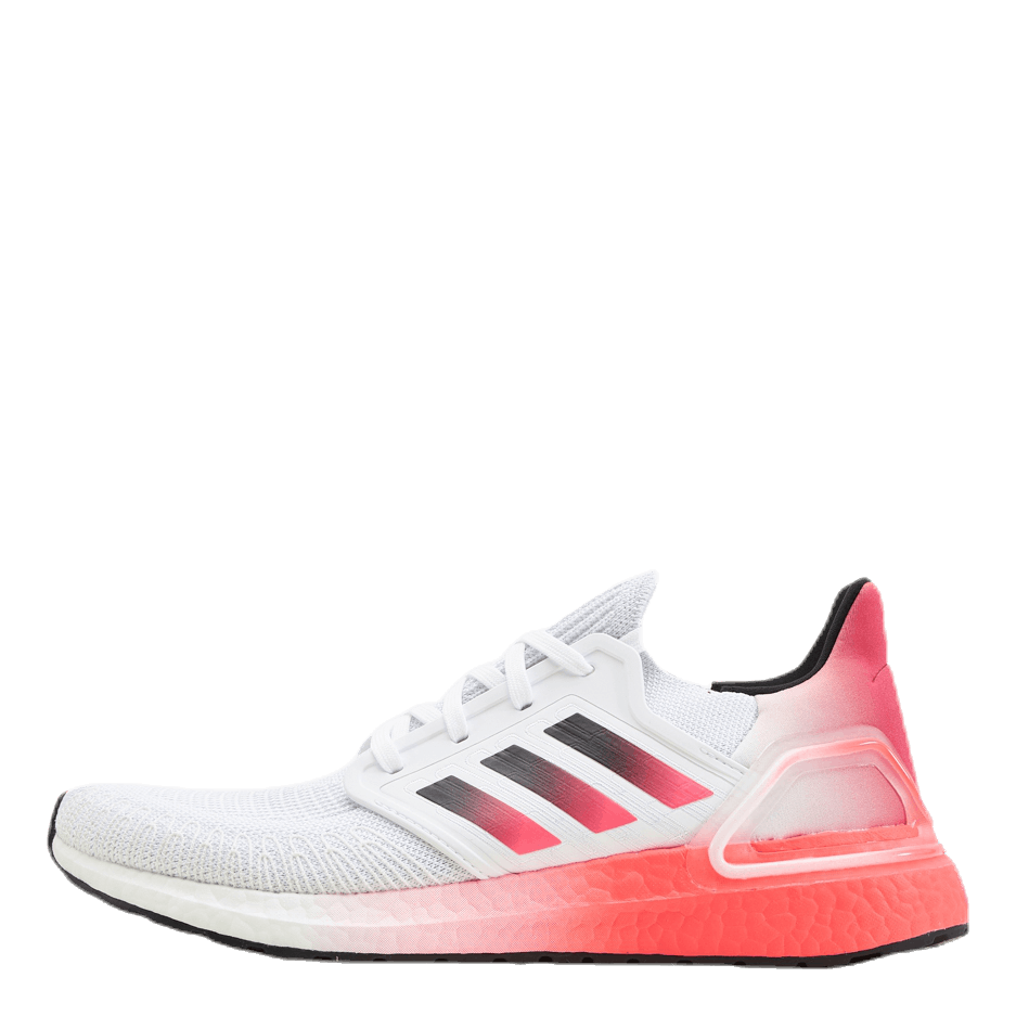 Ultraboost 20 Shoes Cloud White / Core Black / Signal Pink / Coral