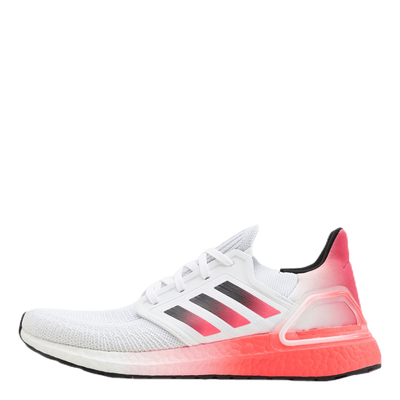 Ultraboost 20 Shoes Cloud White / Core Black / Signal Pink / Coral