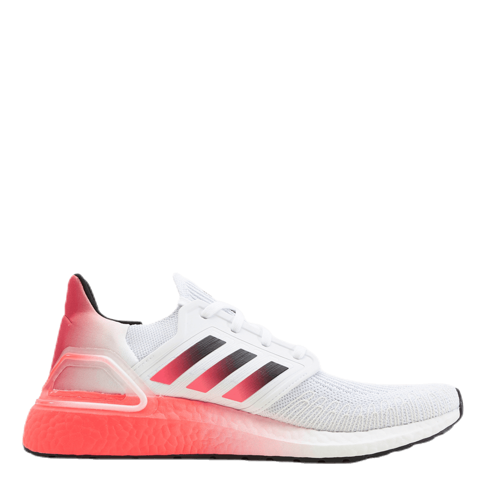 Ultraboost 20 Shoes Cloud White / Core Black / Signal Pink / Coral