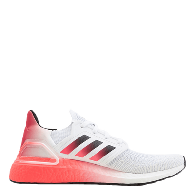 Ultraboost 20 Shoes Cloud White / Core Black / Signal Pink / Coral